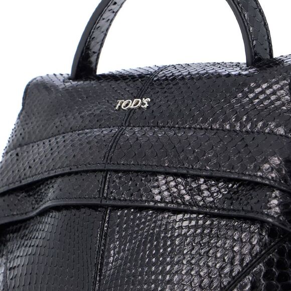 Tod's Wave Bag Python Mini Black - Picture 6 of 8